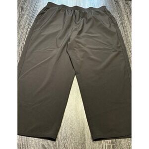RBX XL Black Activewear Capri Pants Womens Elastic Waist Athleisure